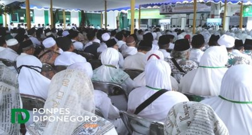 Selamat Datang Peserta Manaqib Kubro Jatman Jateng-DIY di Pondok Pesantren Pangeran Diponegoro